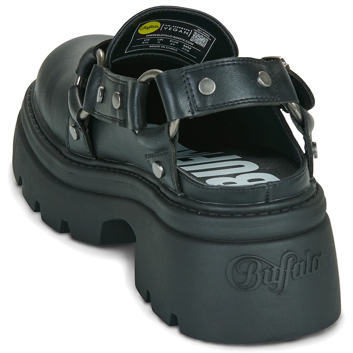Women's Clogs Buffalo Black