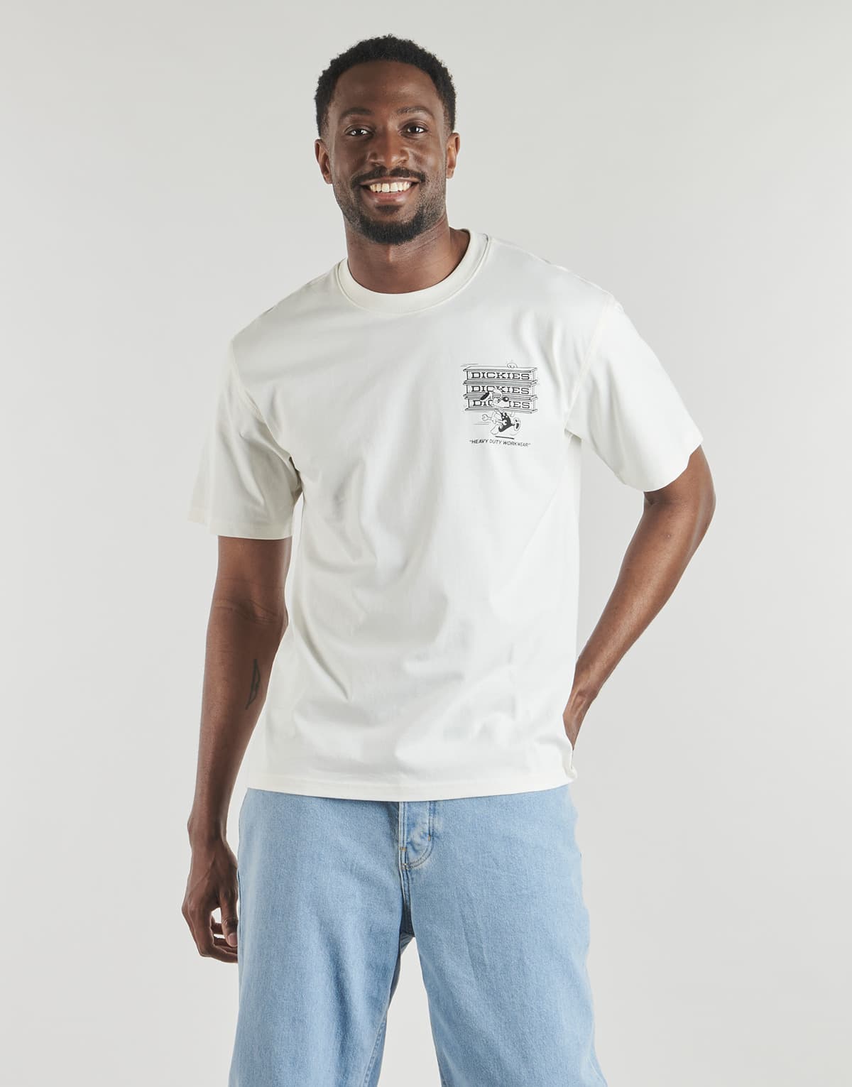Men's T-Shirts Dickies White
