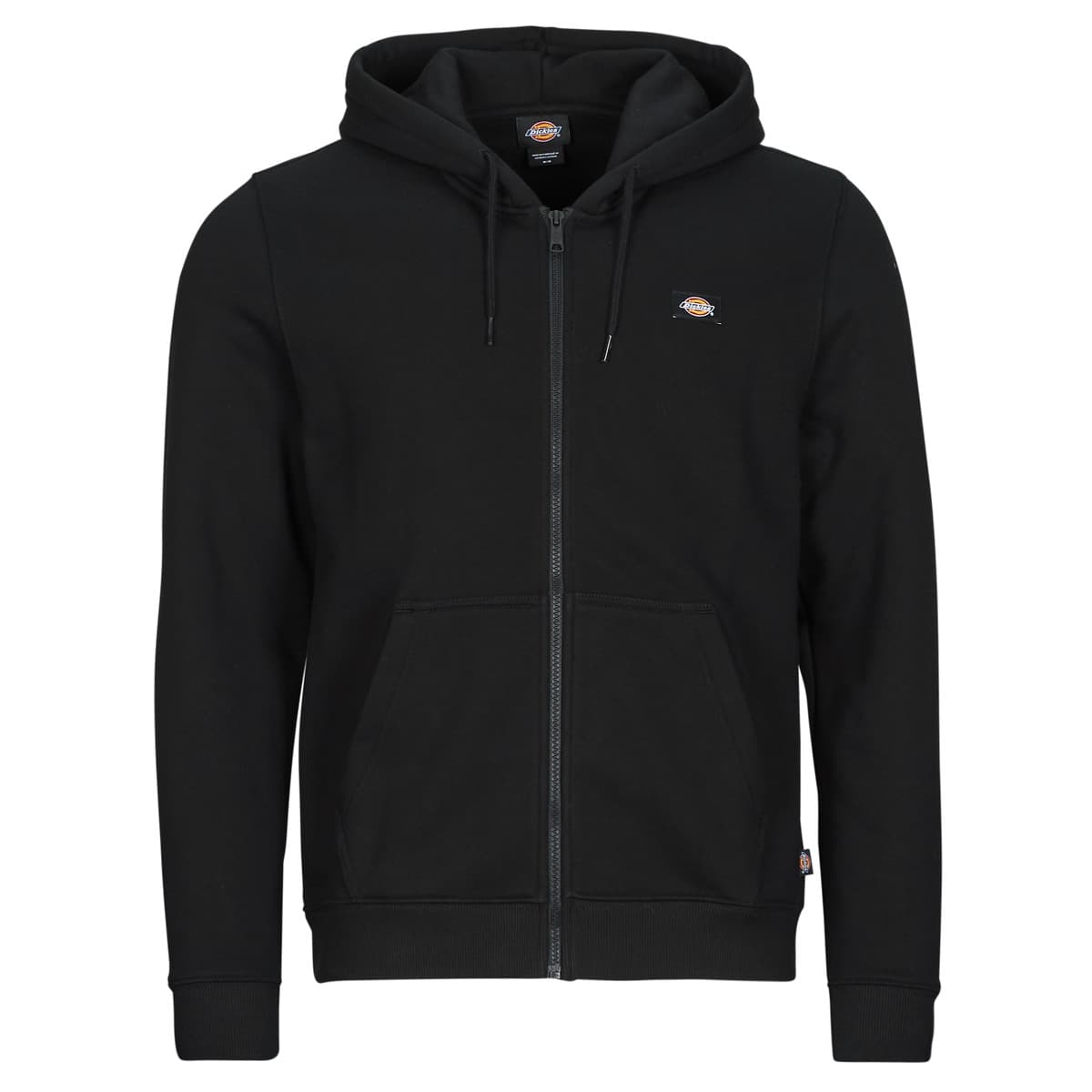 T-shirt με κουκούλα Dickies OAKPORT ZIP HOODIE BLACK