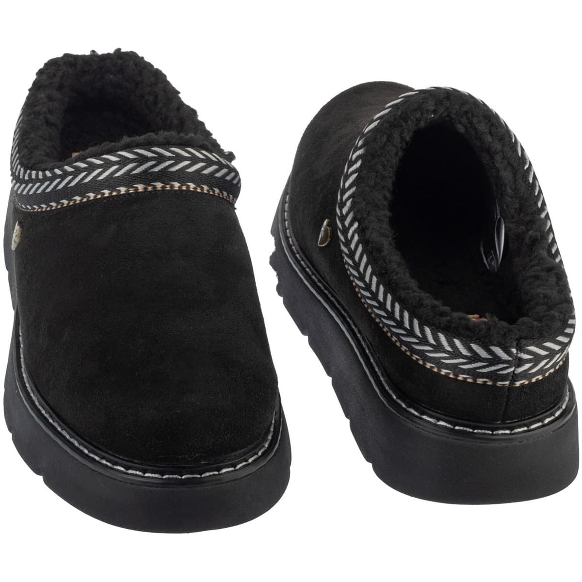 Women's House Slippers Skechers Black