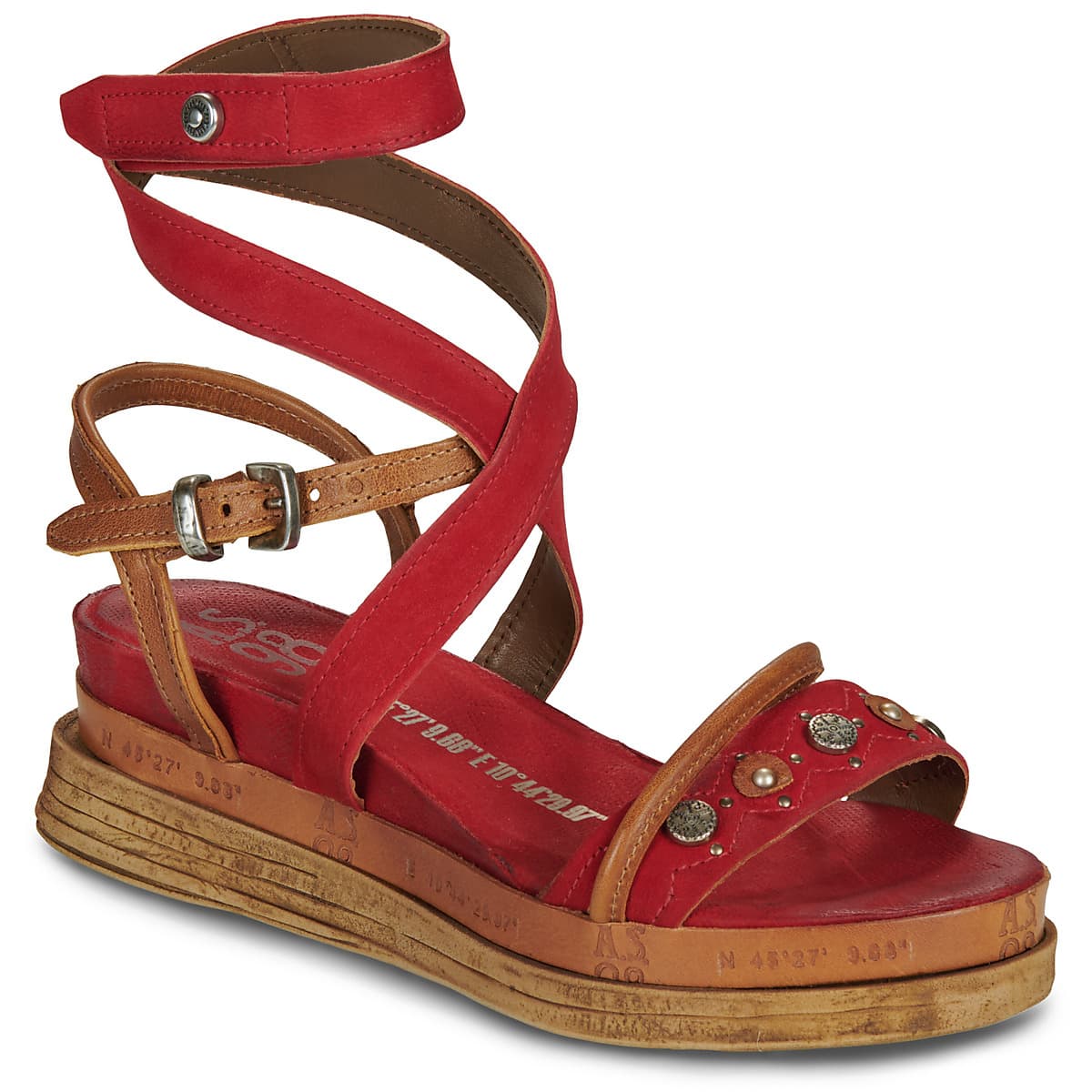 Women's Sandals Airstep / A.S.98 Red