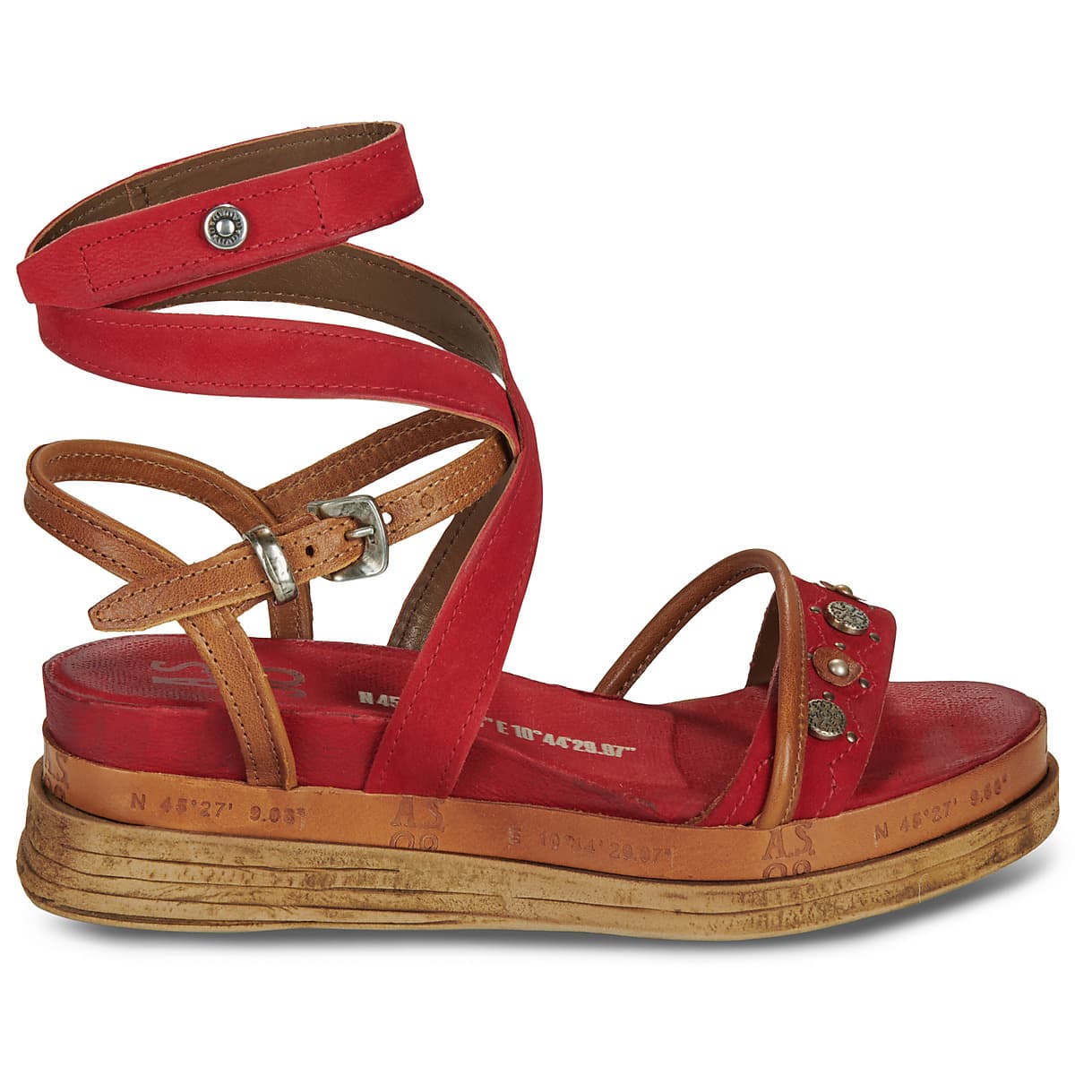 Women's Sandals Airstep / A.S.98 Red