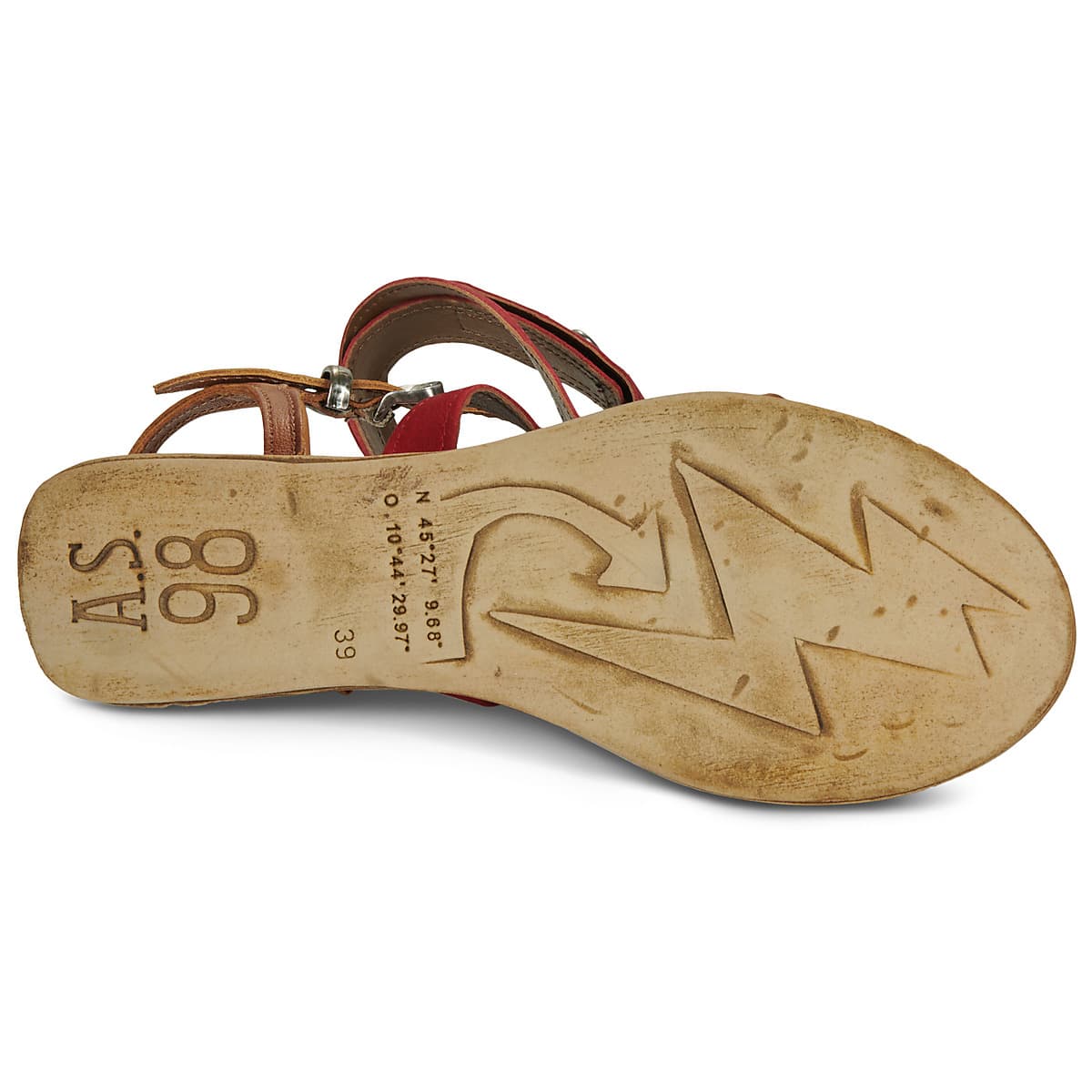 Women's Sandals Airstep / A.S.98 Red