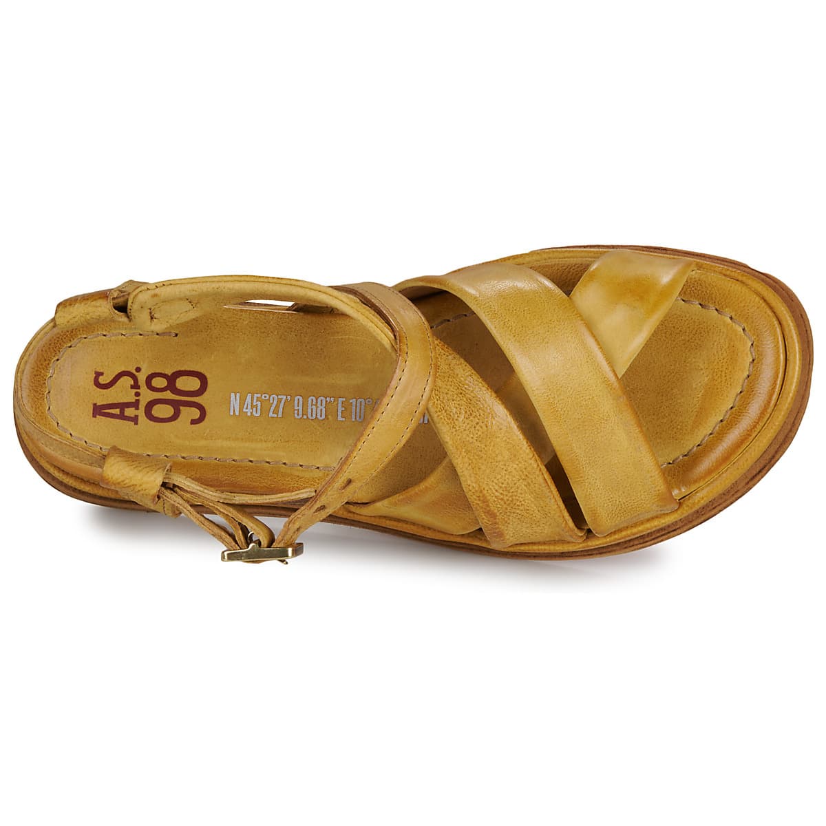 Women's Sandals Airstep / A.S.98 Yellow