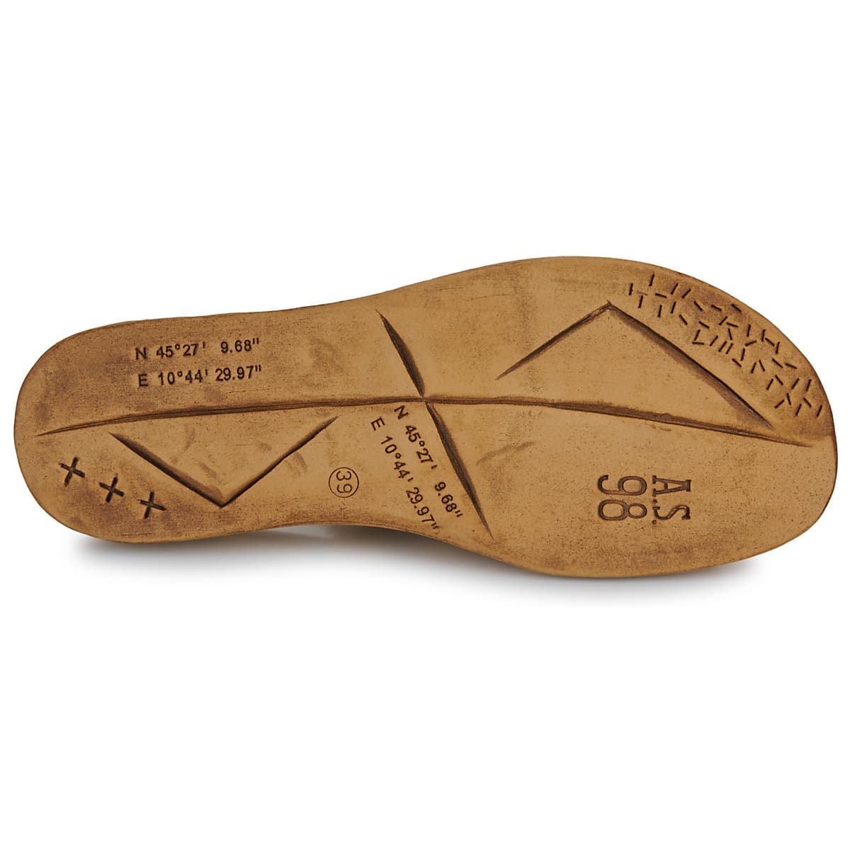 Women's Sandals Airstep / A.S.98 Yellow