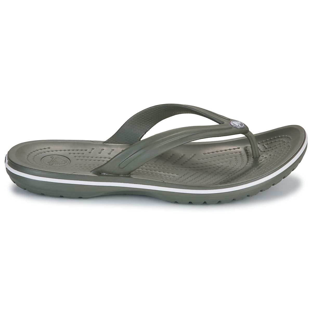 Men's Flip Flops CROCS Gray