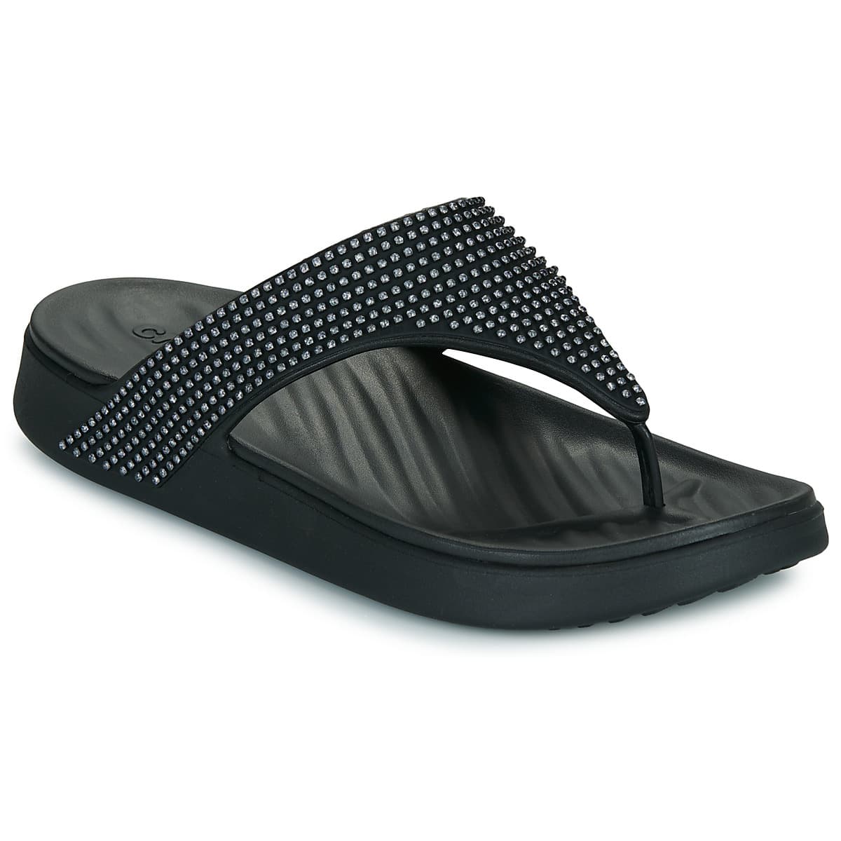 Women's Flip Flops Crocs Black