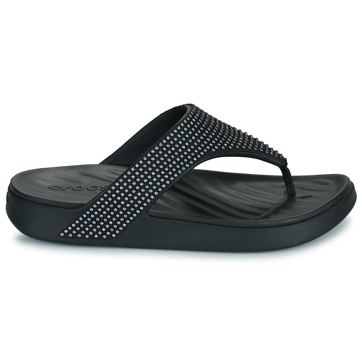 Women's Flip Flops Crocs Black