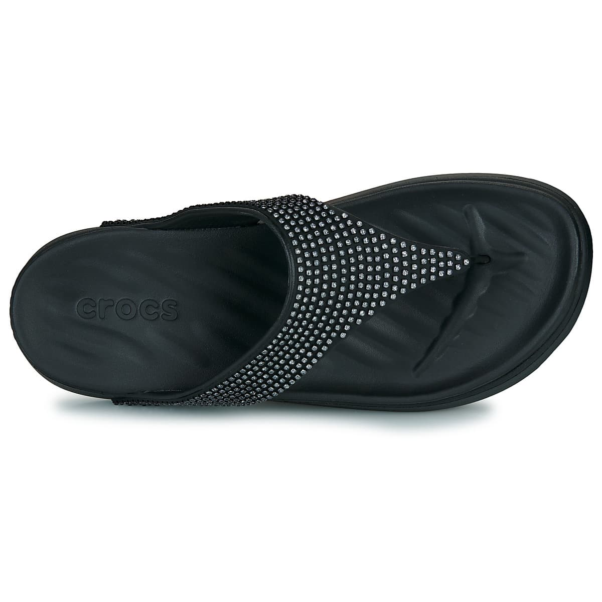 Women's Flip Flops Crocs Black