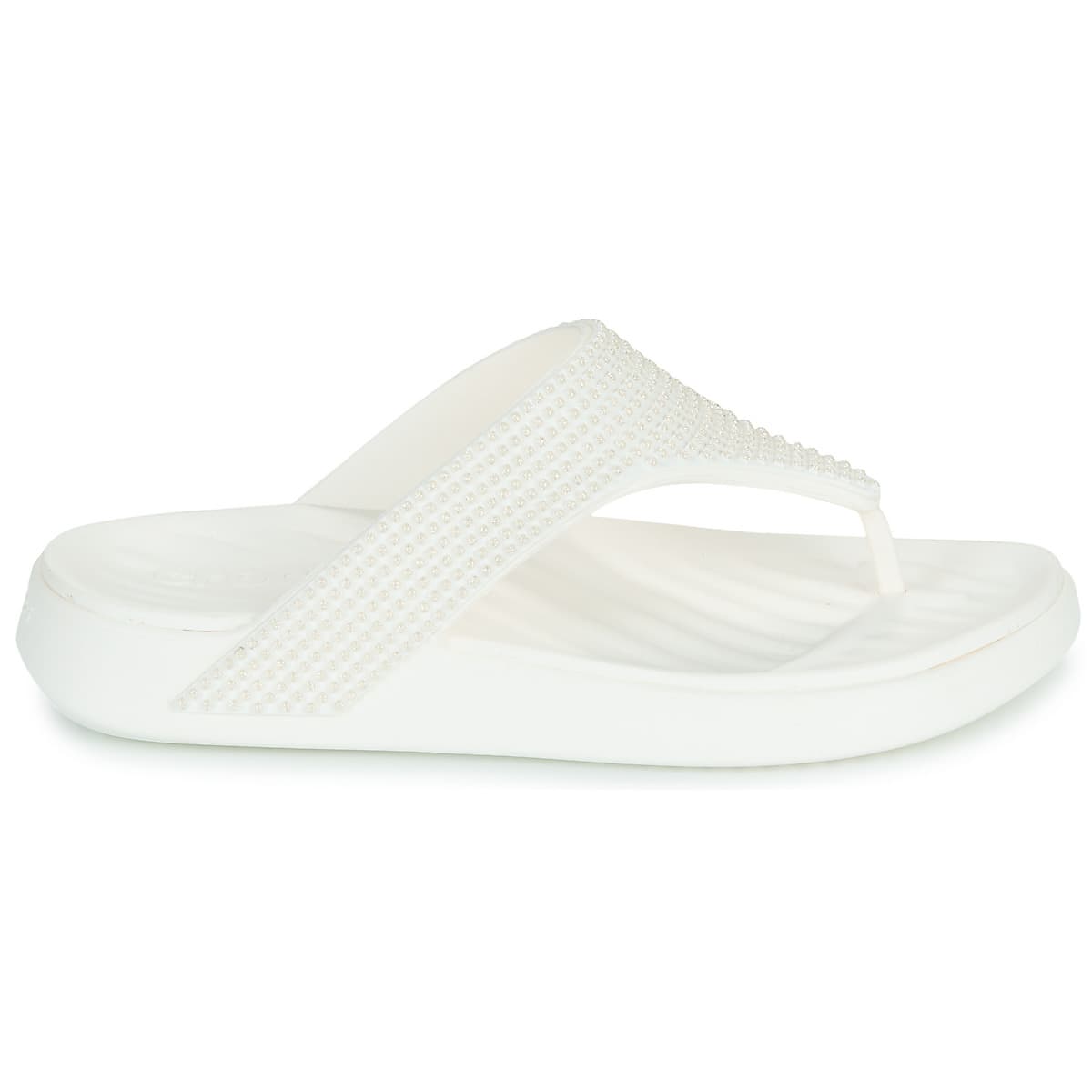 Women's Flip Flops Crocs Beige