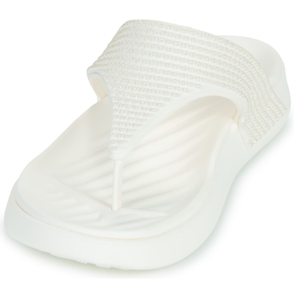 Women's Flip Flops Crocs Beige