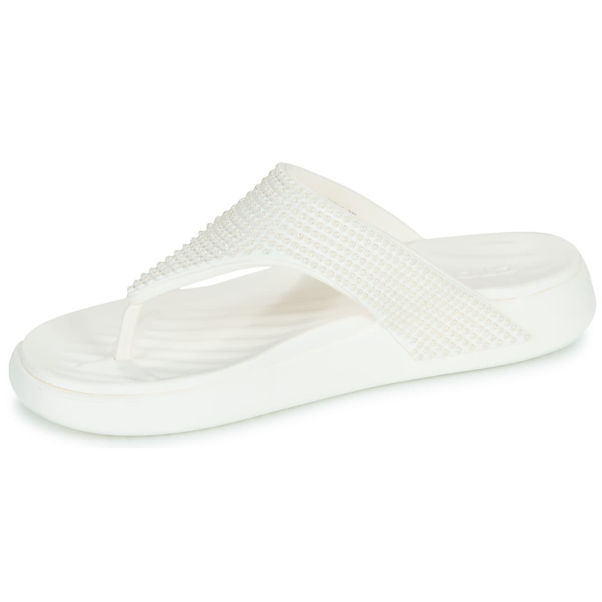 Women's Flip Flops Crocs Beige