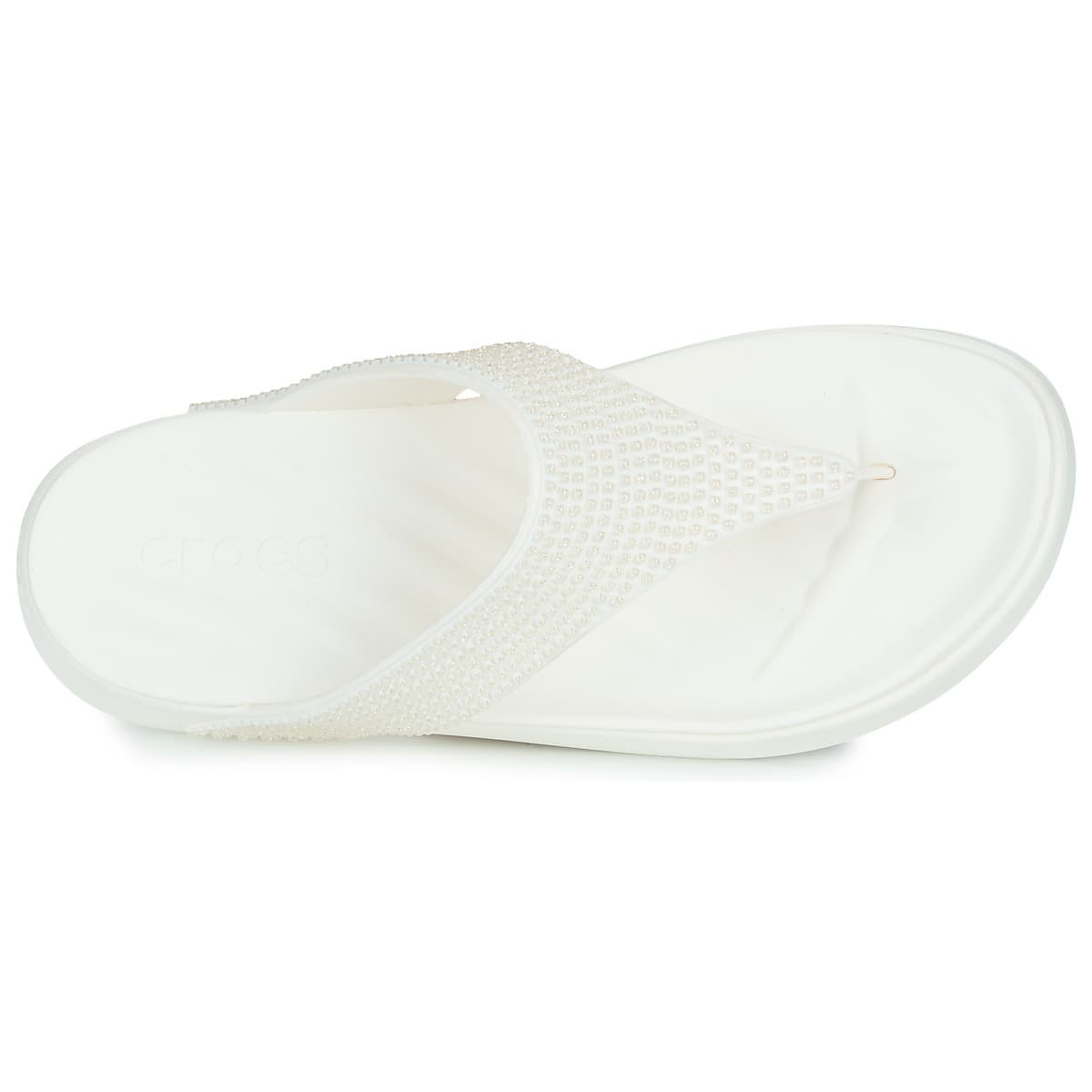 Women's Flip Flops Crocs Beige