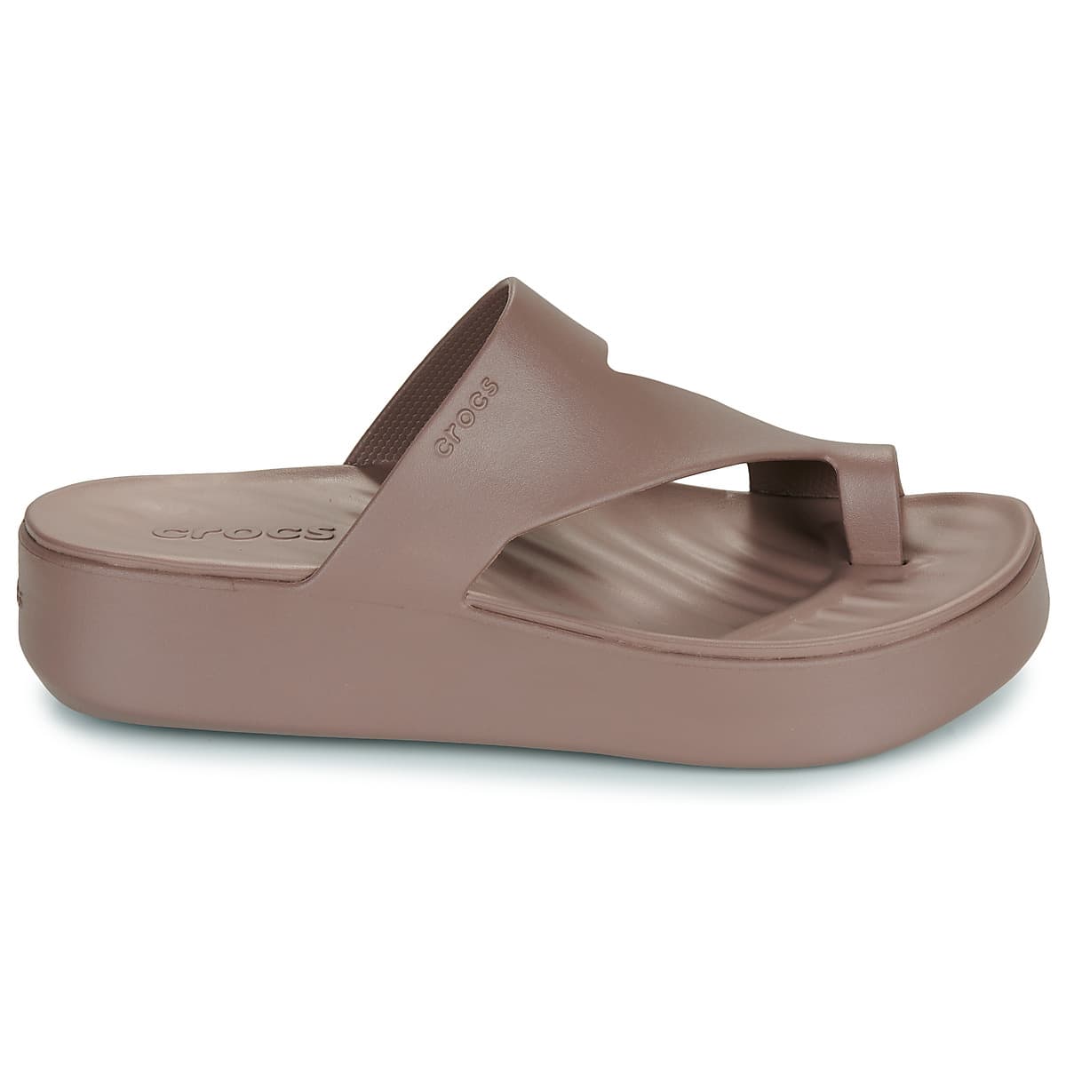 Women's Flip Flops Crocs Brown