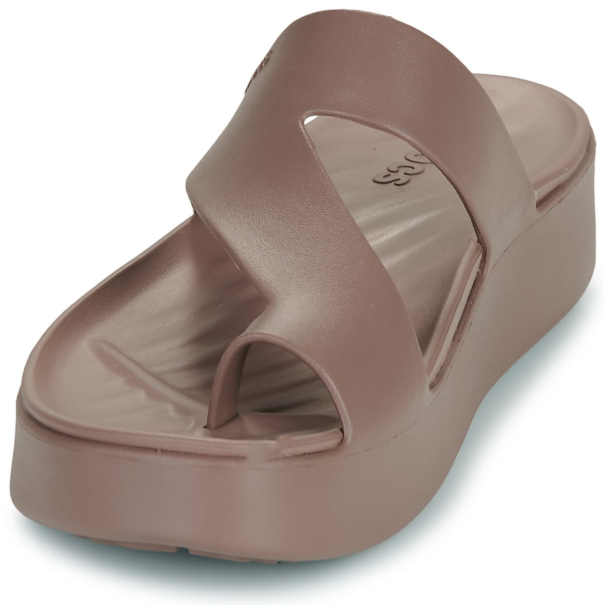 Women's Flip Flops Crocs Brown