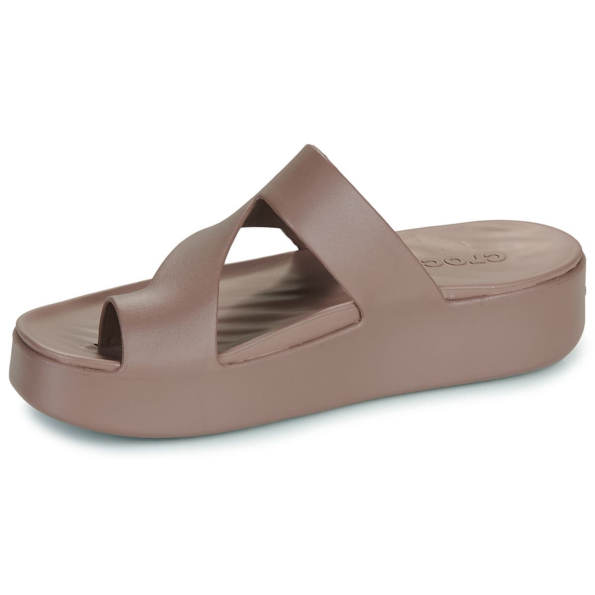 Women's Flip Flops Crocs Brown