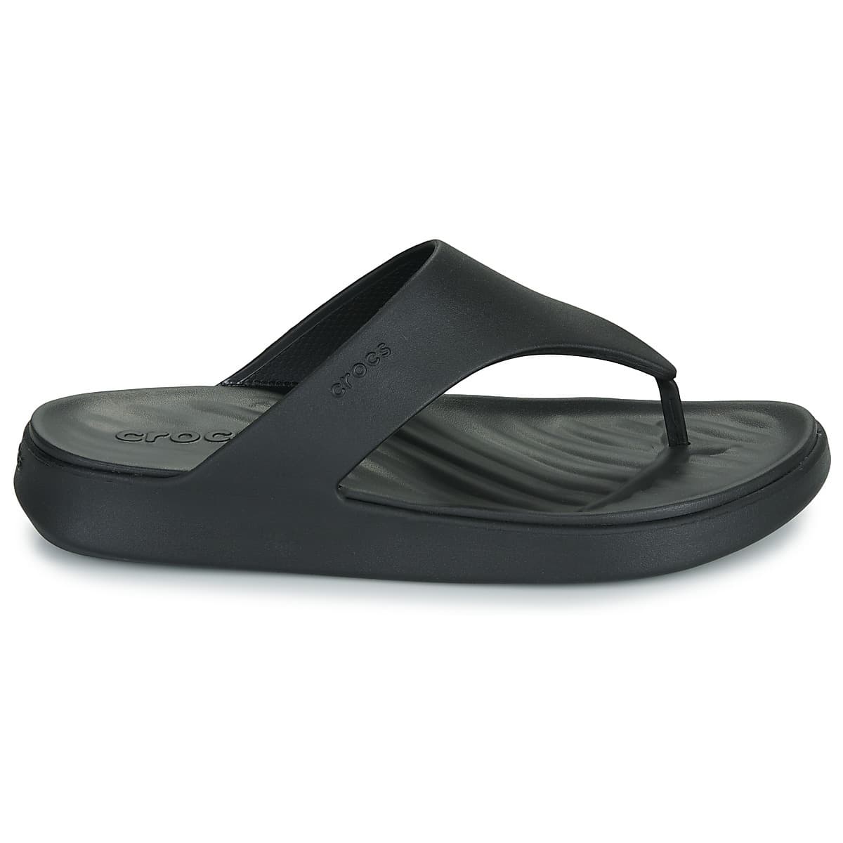 Women's Flip Flops Crocs Black