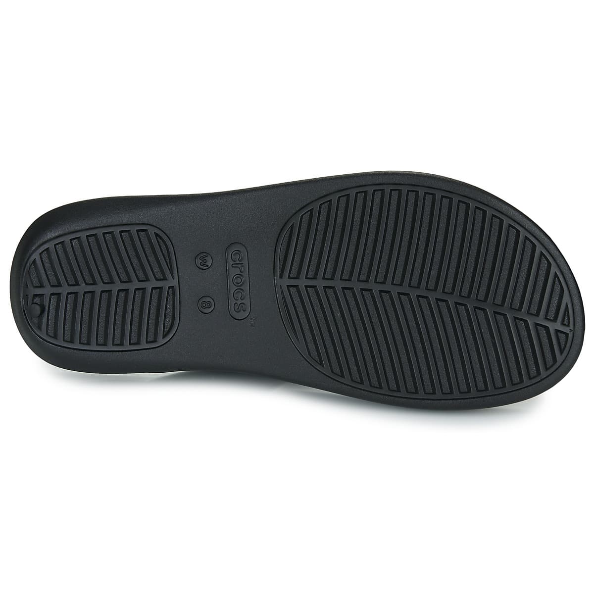 Women's Flip Flops Crocs Black