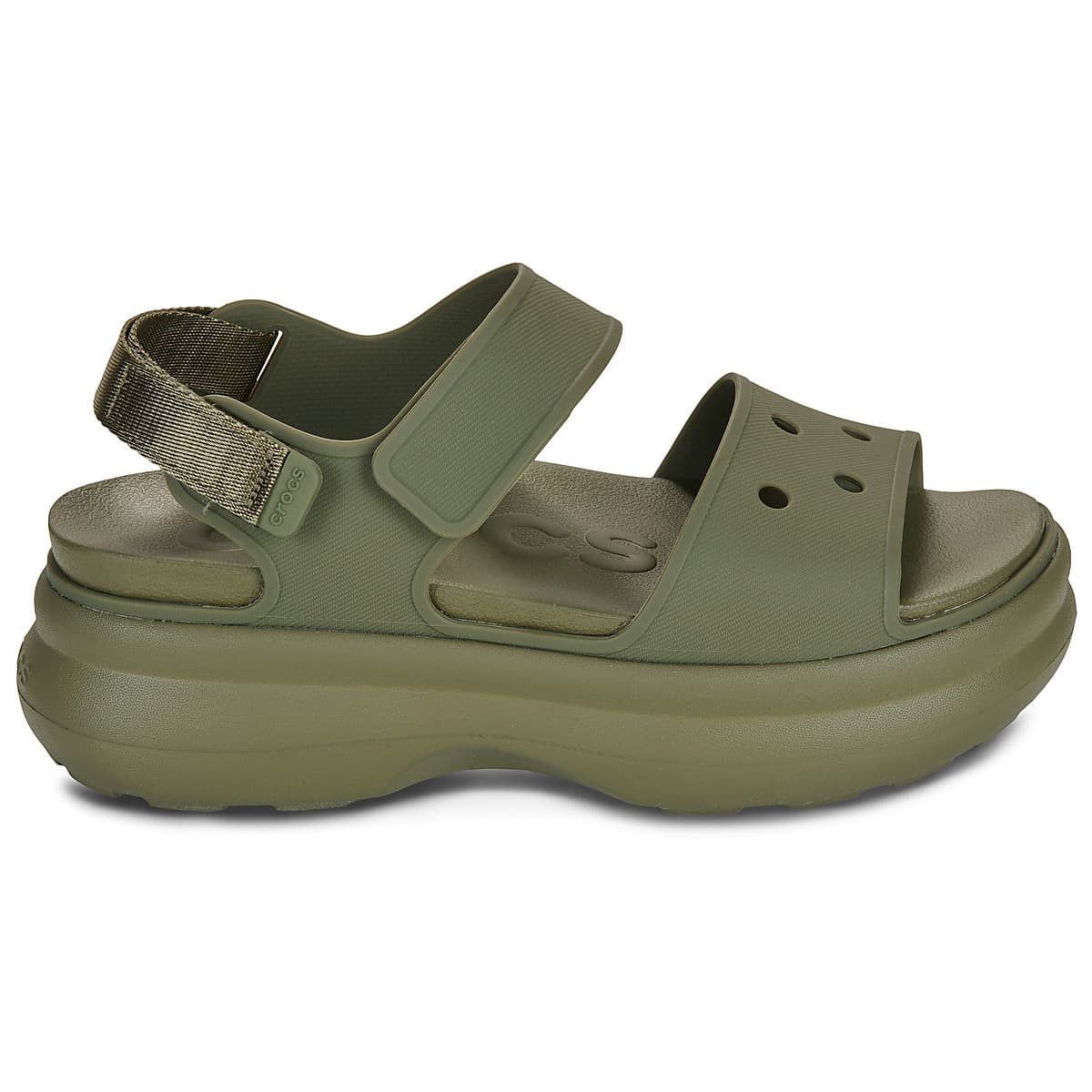 Women's Sandals Crocs Khaki