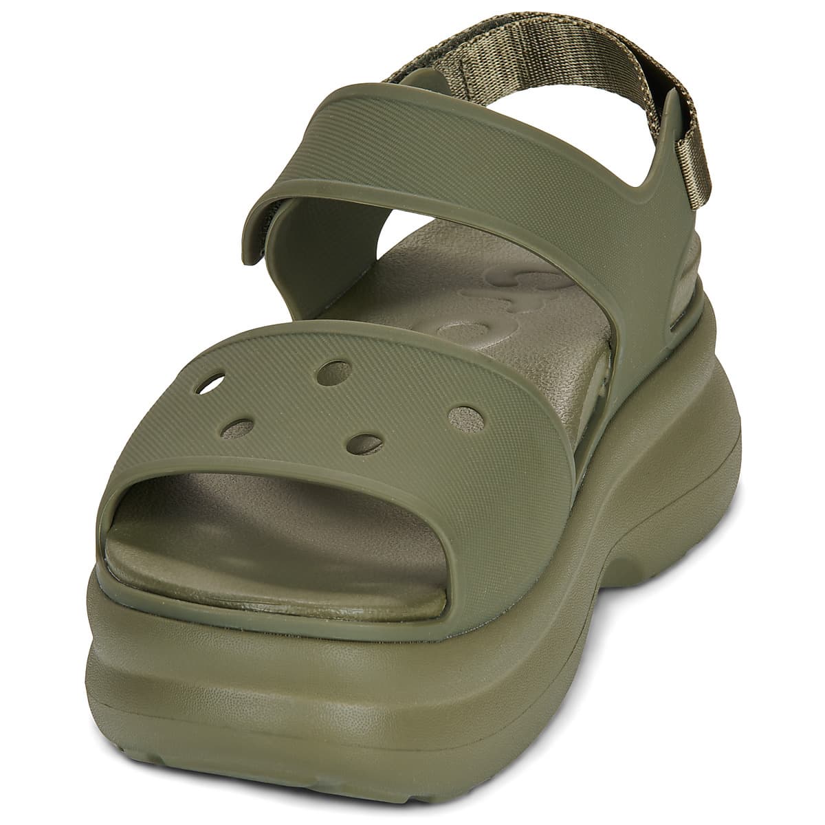 Women's Sandals Crocs Khaki