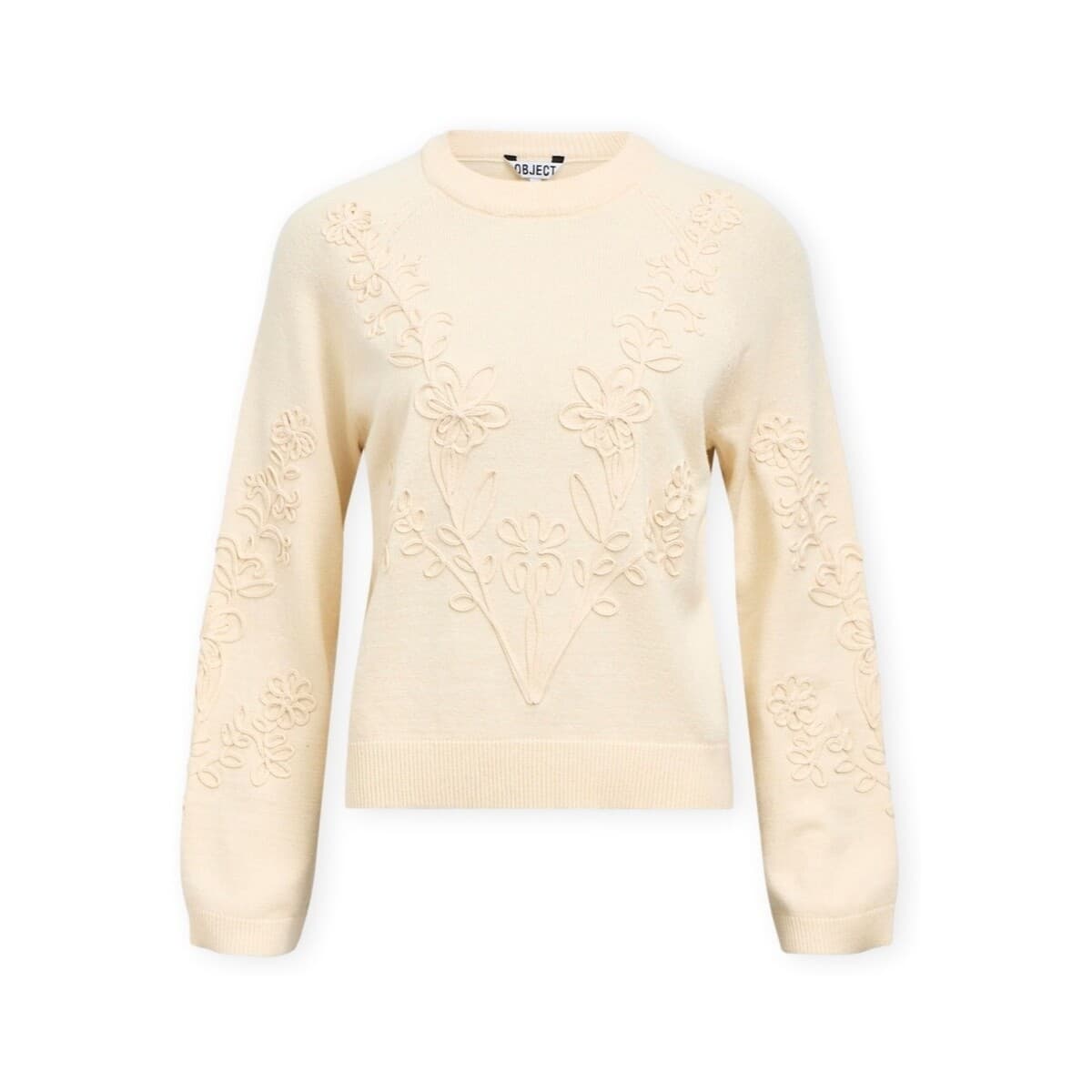 Women's Sweaters Object Beige