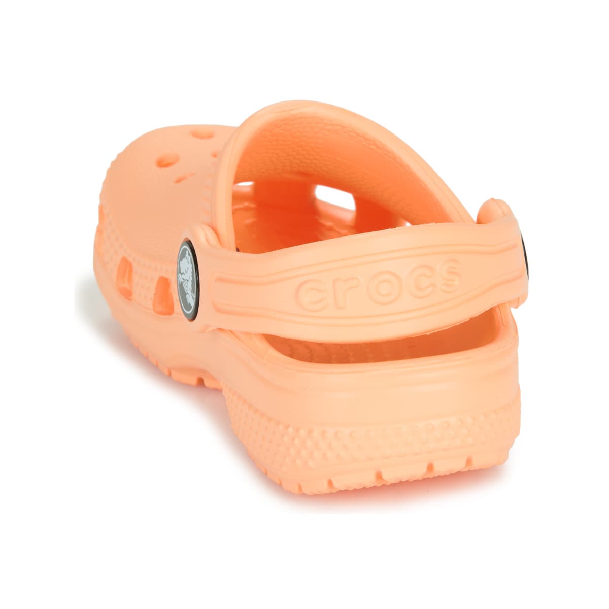 Crocs Classic Clog Βρεφικά Πορτοκαλί Πέδιλα Σαμπώ