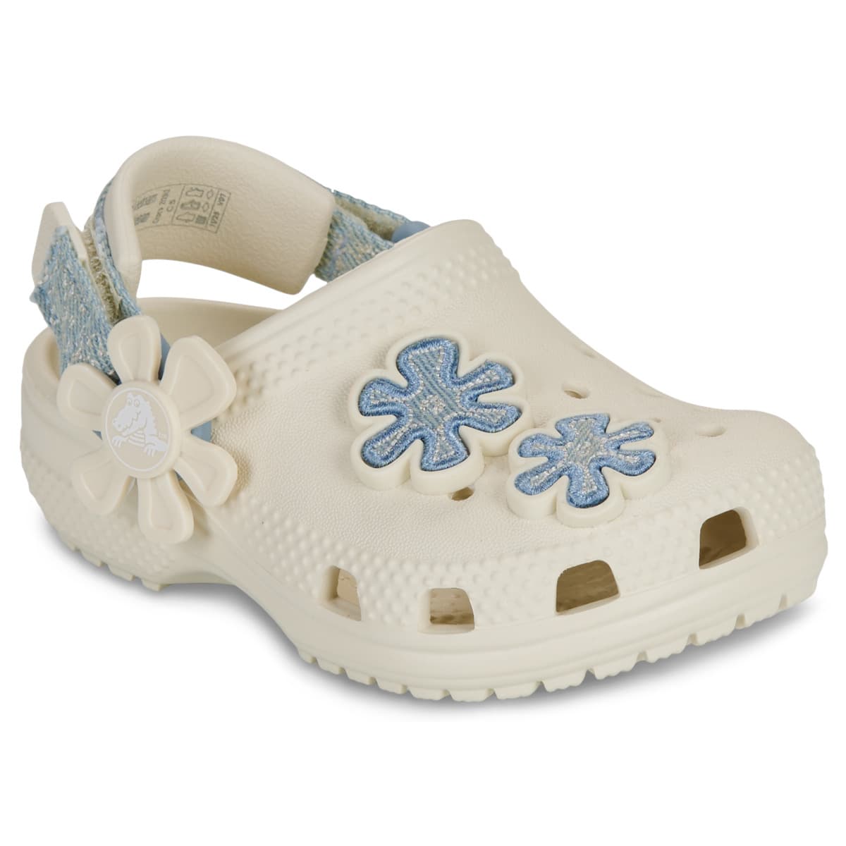 Girls' Slippers Crocs White