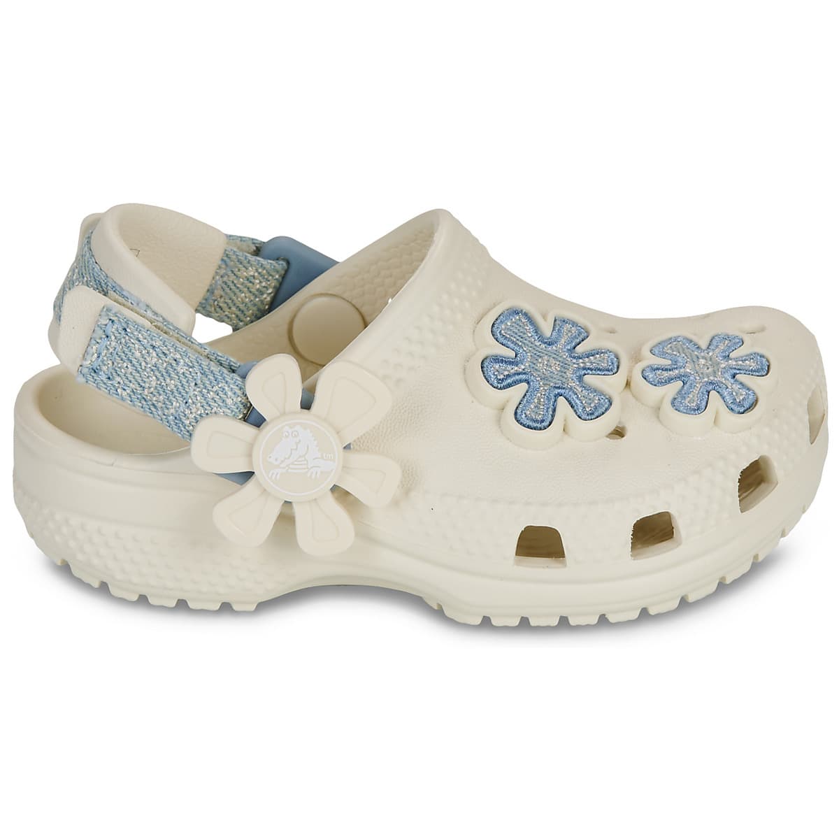 Girls' Slippers Crocs White