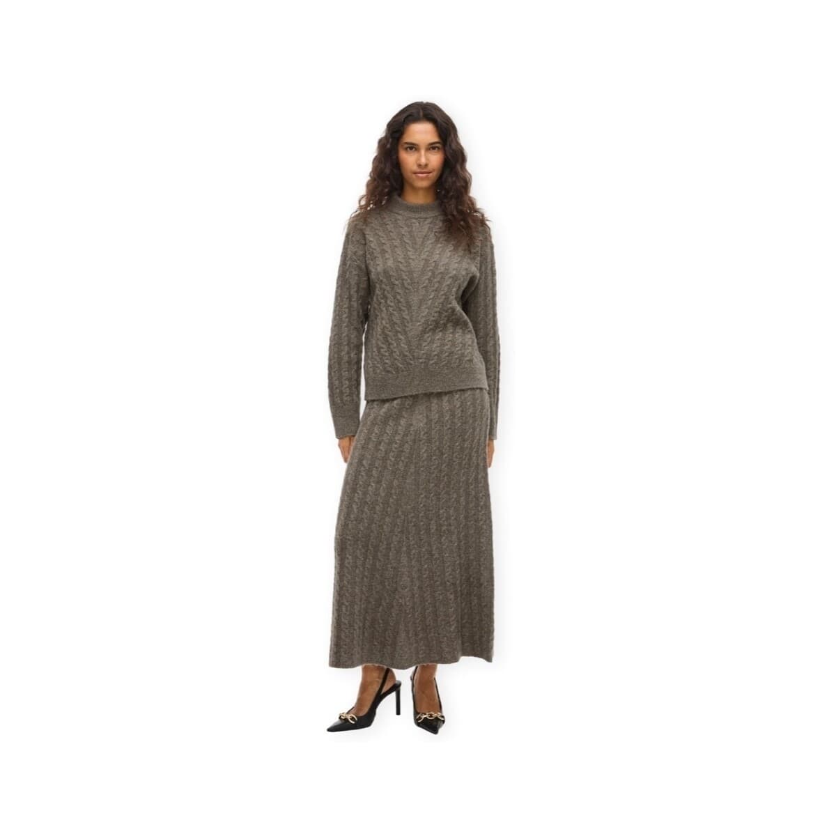 Women's Sweaters Vila Brown