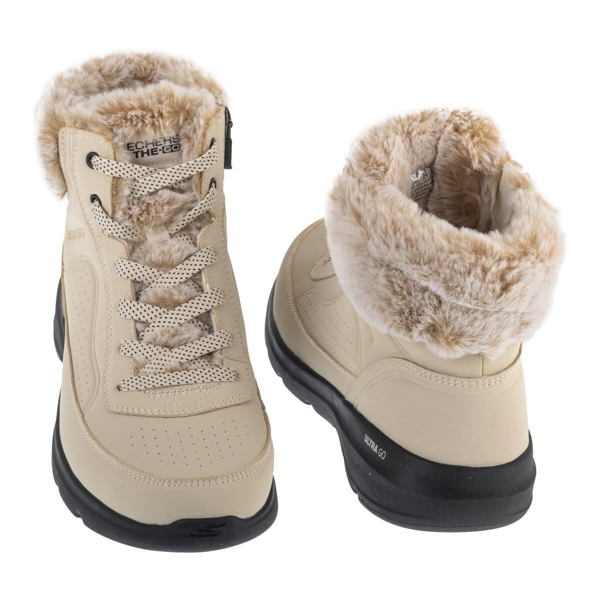 Women's Boots Skechers Beige