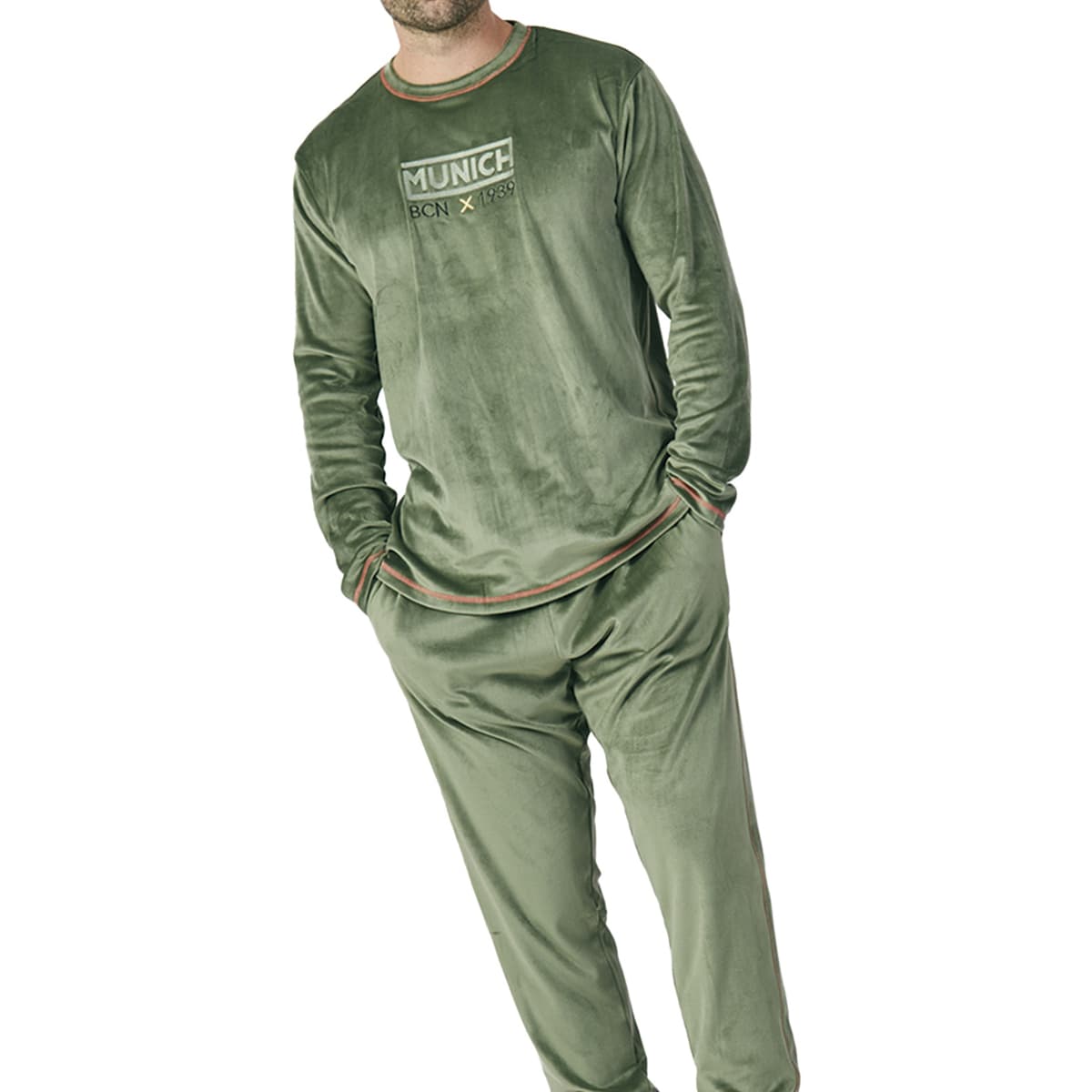 Men's Pajamas Munich Green