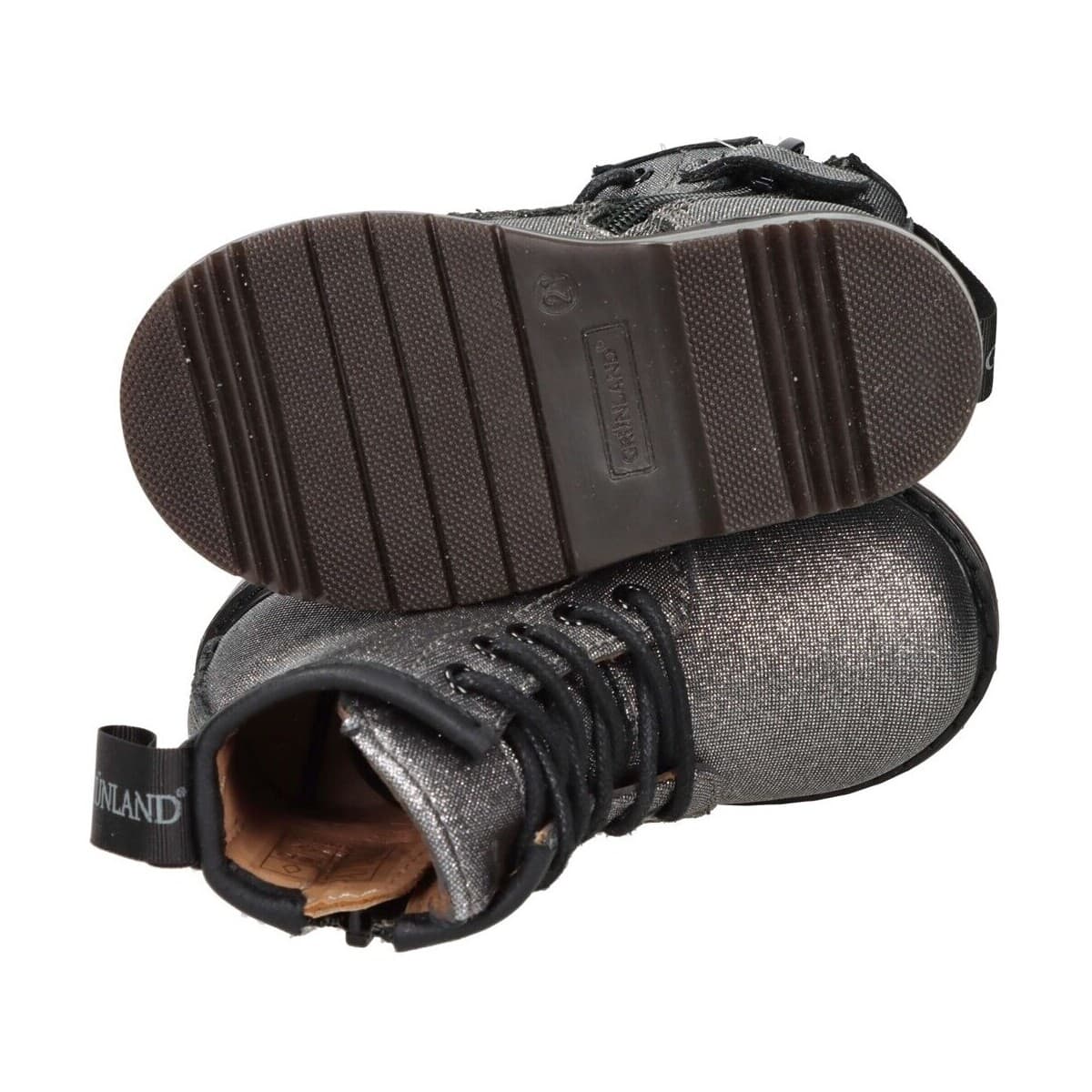 Girls' Ankle Boots Grunland Gray