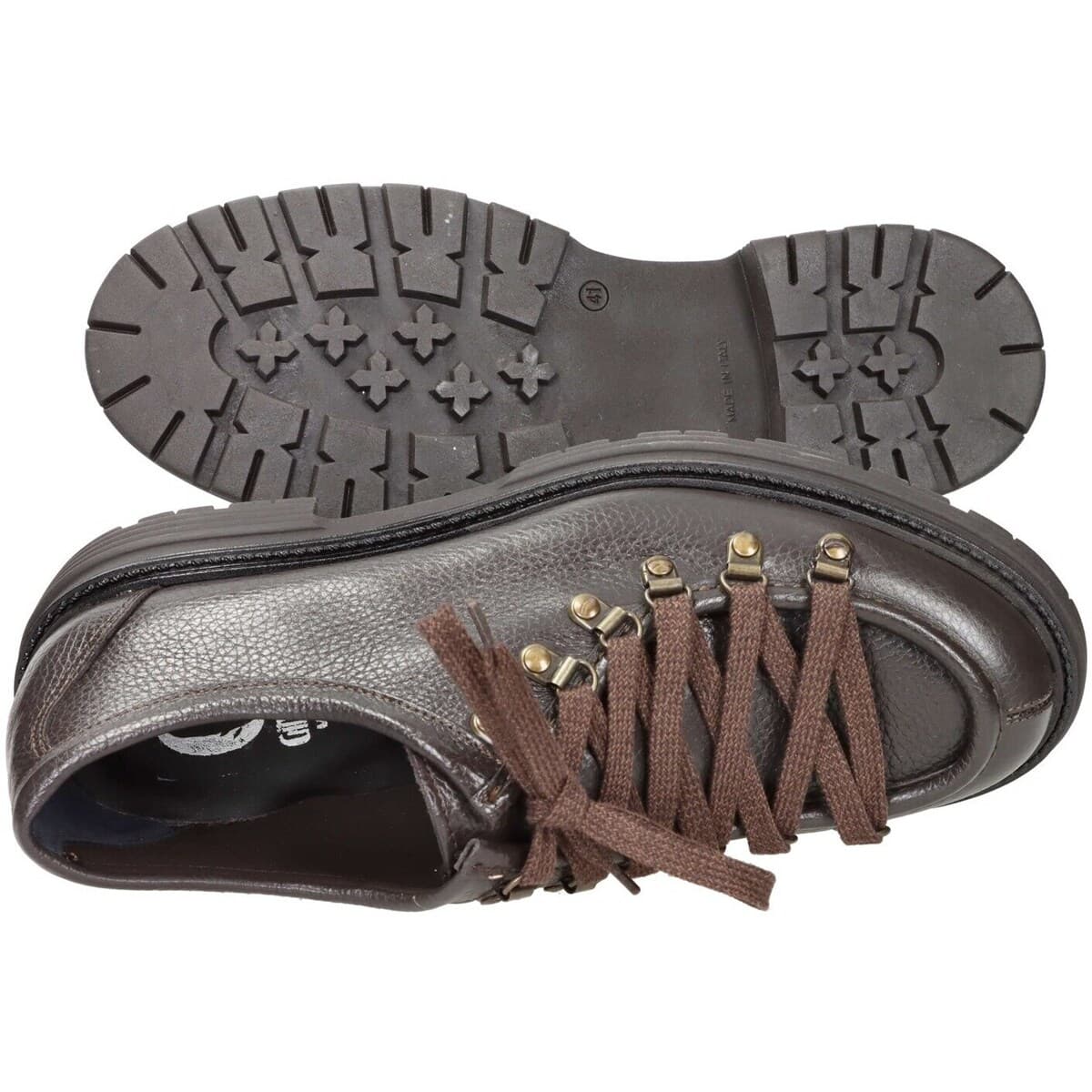 Men's Derby Shoes Gino Tagli Brown