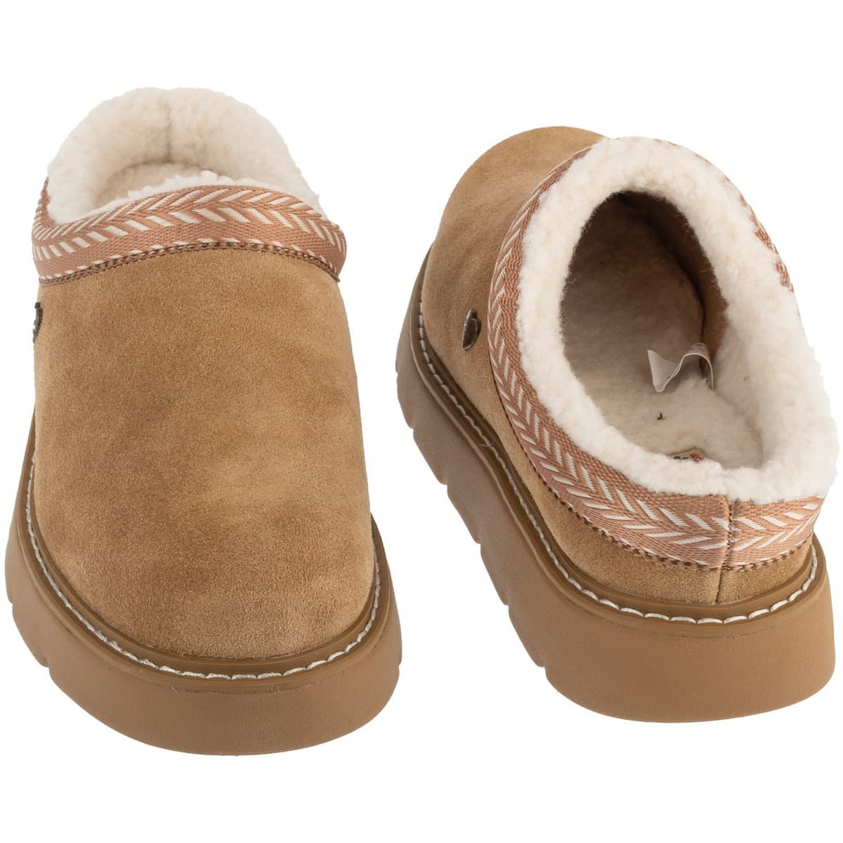 Women's House Slippers Skechers Brown