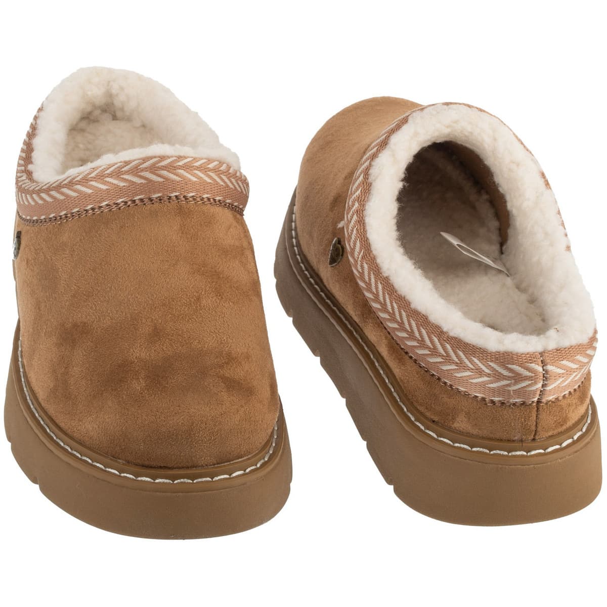 Women's House Slippers Skechers Brown