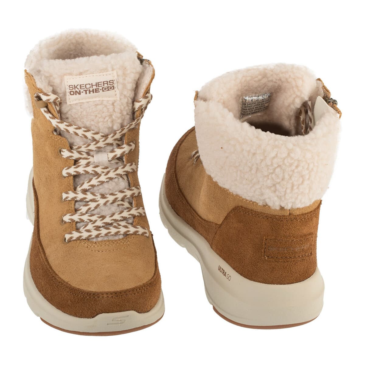 Women's Boots Skechers Brown