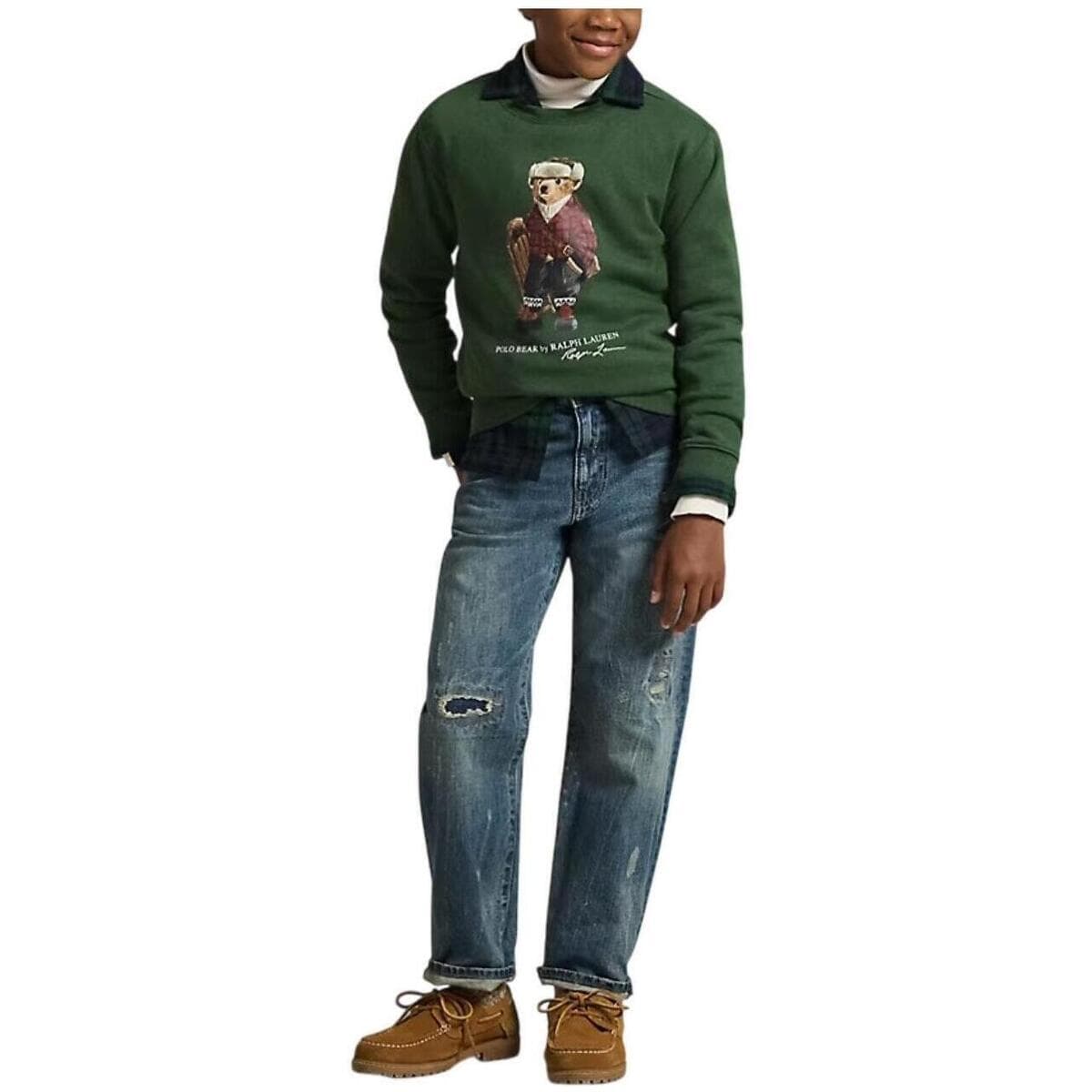 Boys' T-Shirts Polo Ralph Lauren Green