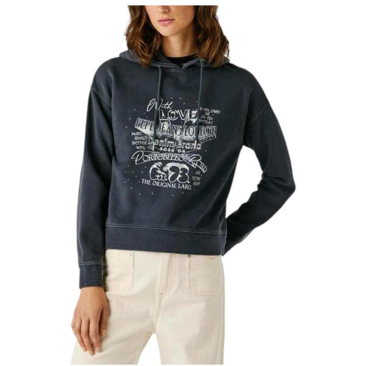 T-shirt με κουκούλα Pepe jeans PL5800010 992