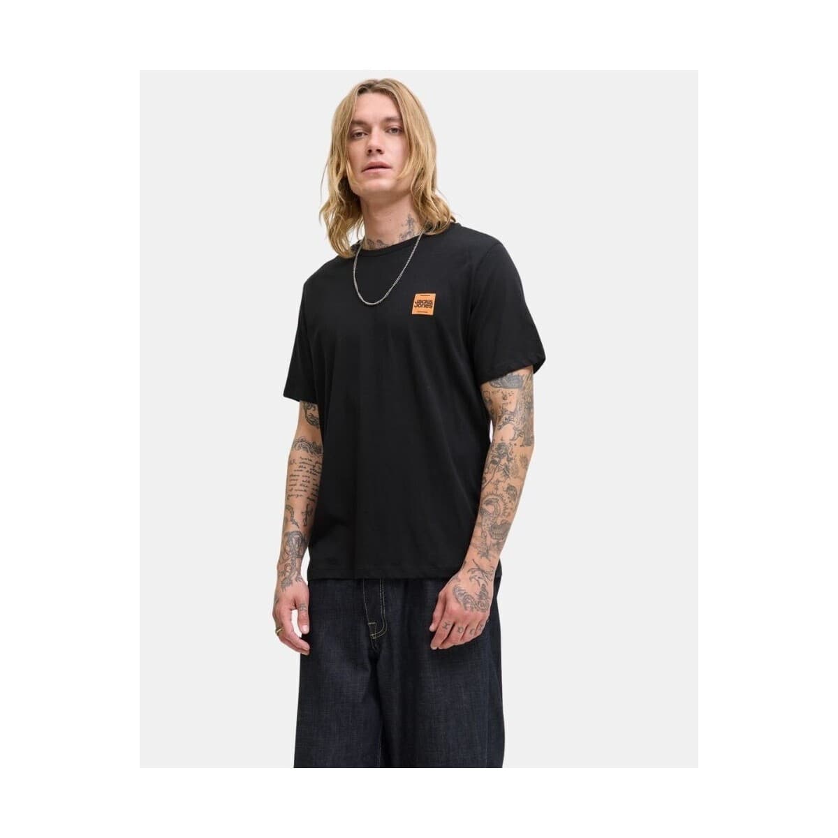 Men's T-Shirts Jack & Jones Black