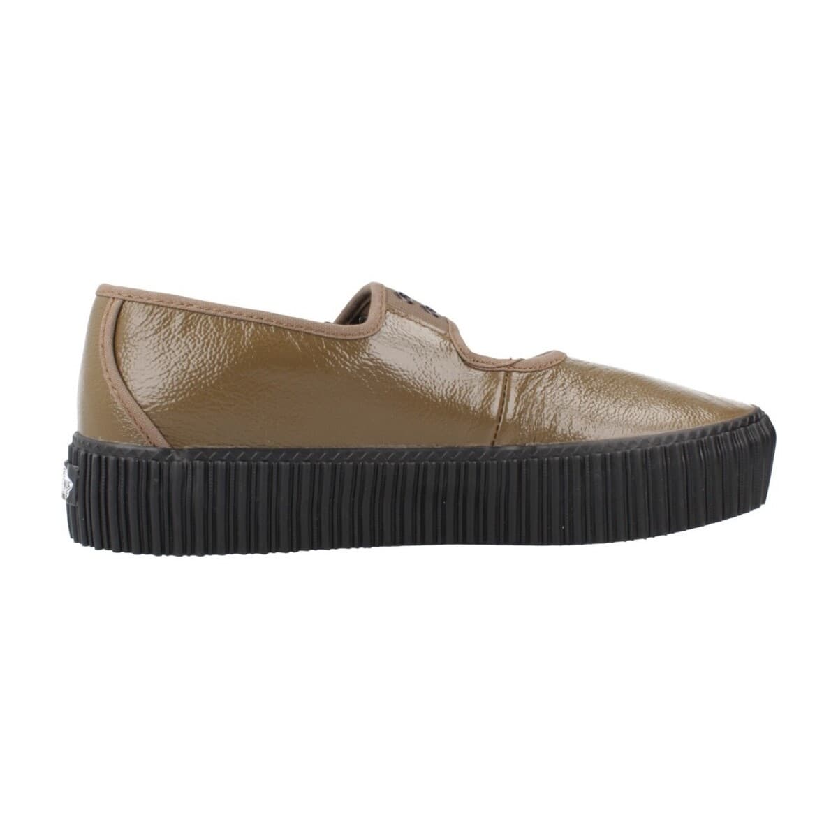 Women's Ballet Flats Vans Brown