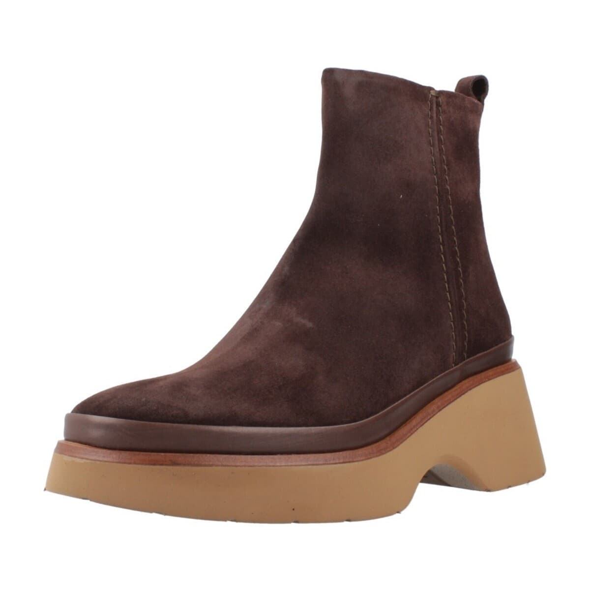 Women's Ankle Boots Pons Quintana Brown