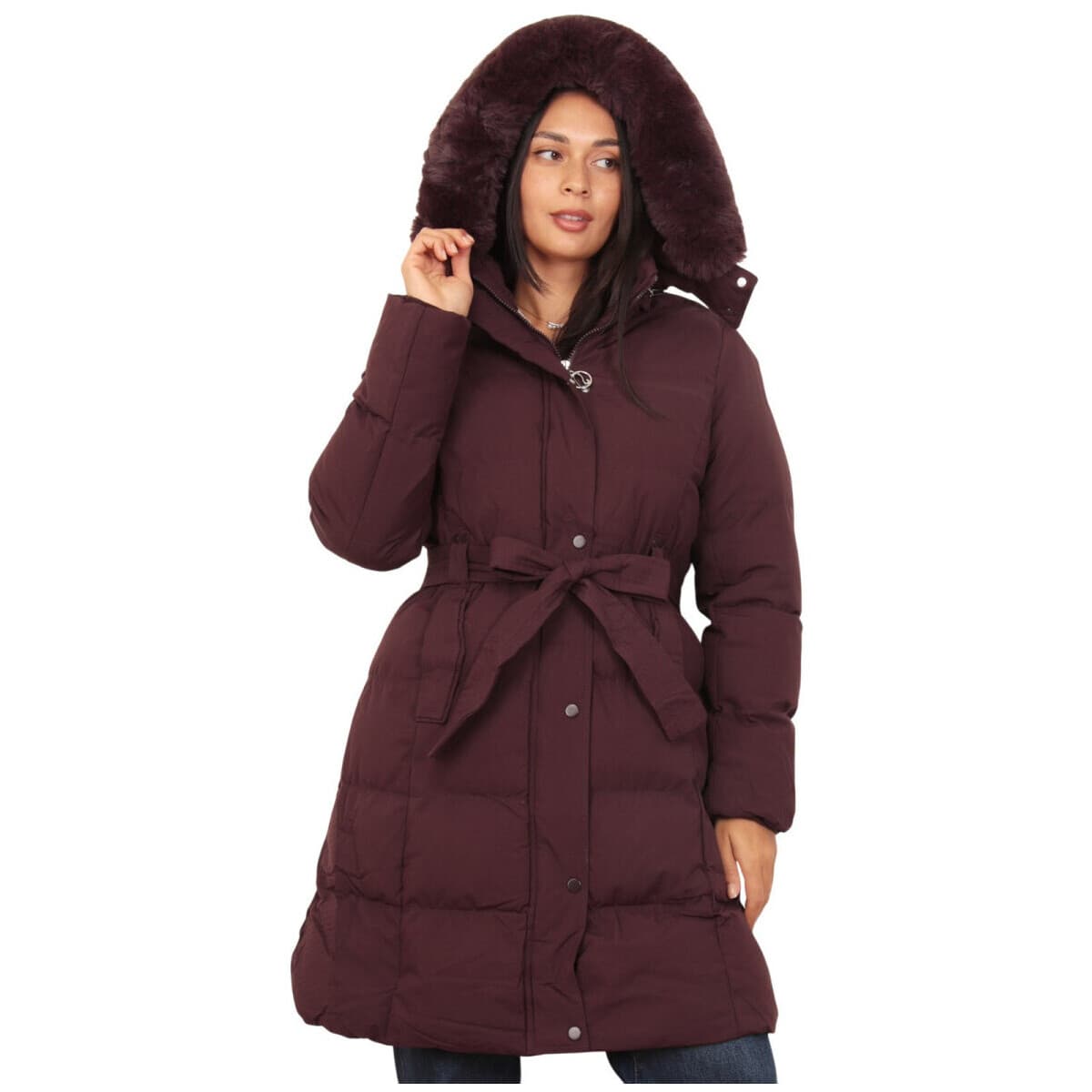 Women's Coats La Modeuse Bordeaux