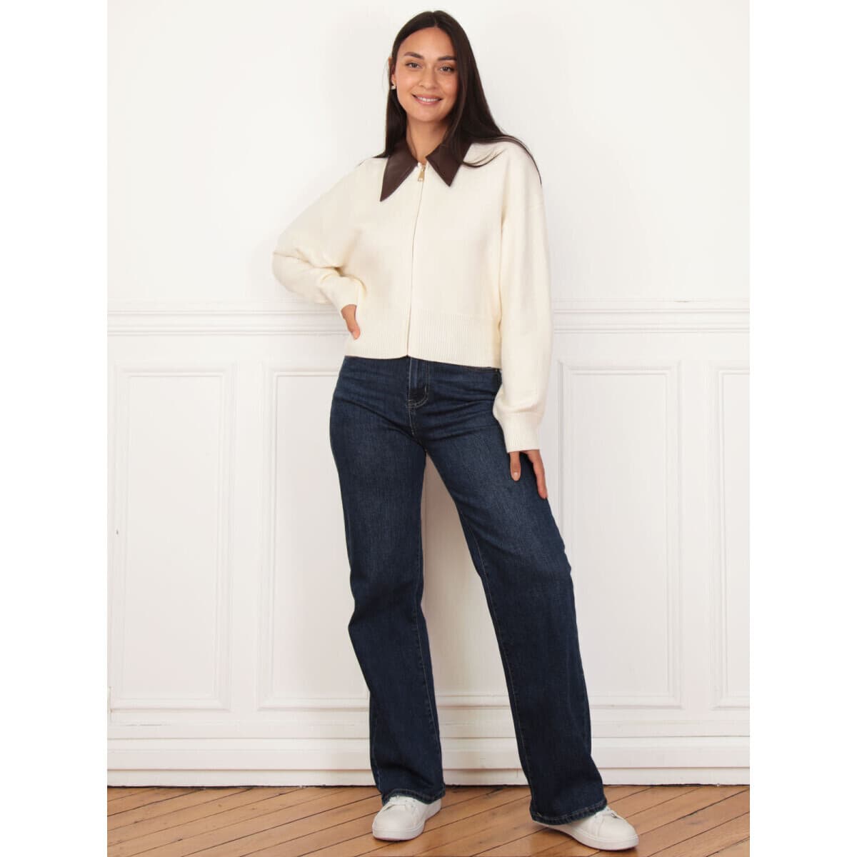 Women's Jackets La Modeuse White