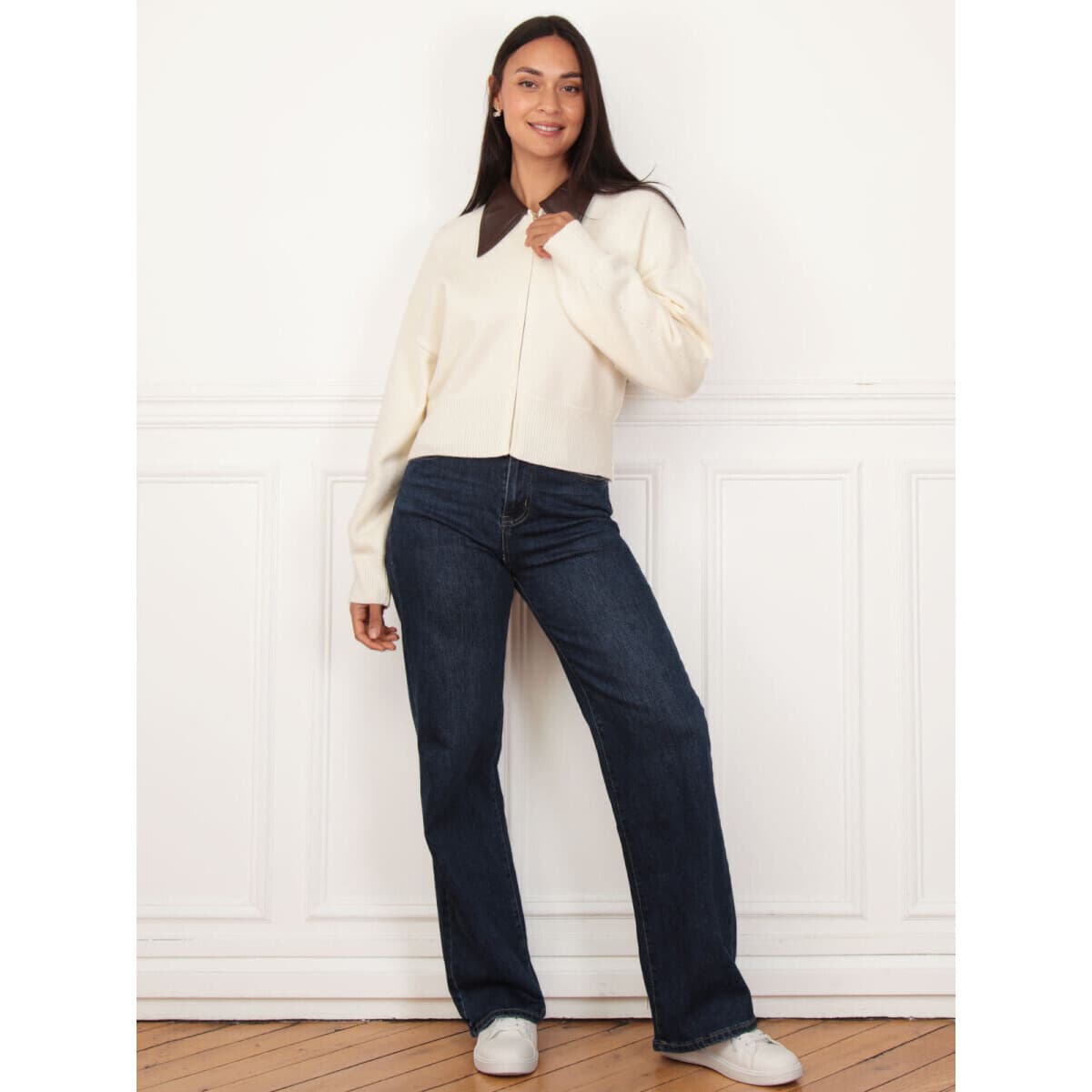 Women's Jackets La Modeuse White