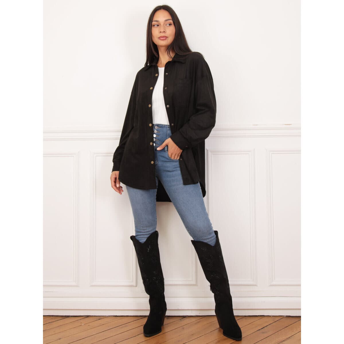 Women's T-Shirts La Modeuse Black