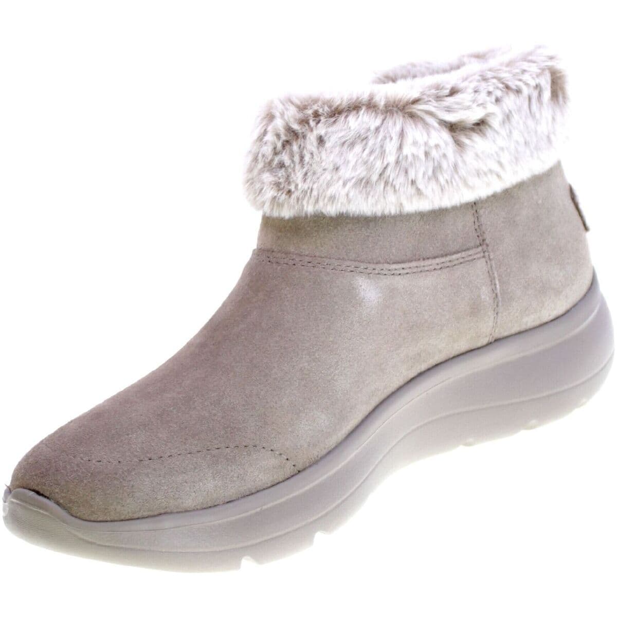 Women's Ankle Boots Skechers Beige