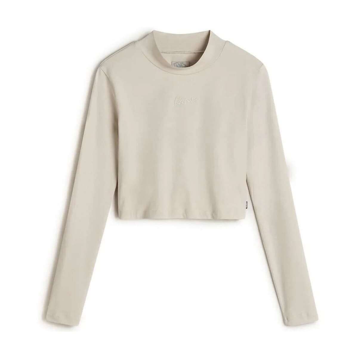 Women's T-Shirts Vans Beige