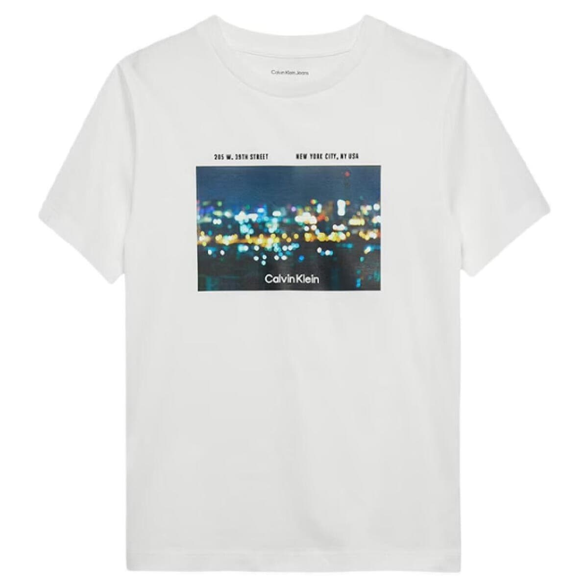 T-shirt με κοντά μανίκια Calvin Klein Jeans IB0IB02630YAF