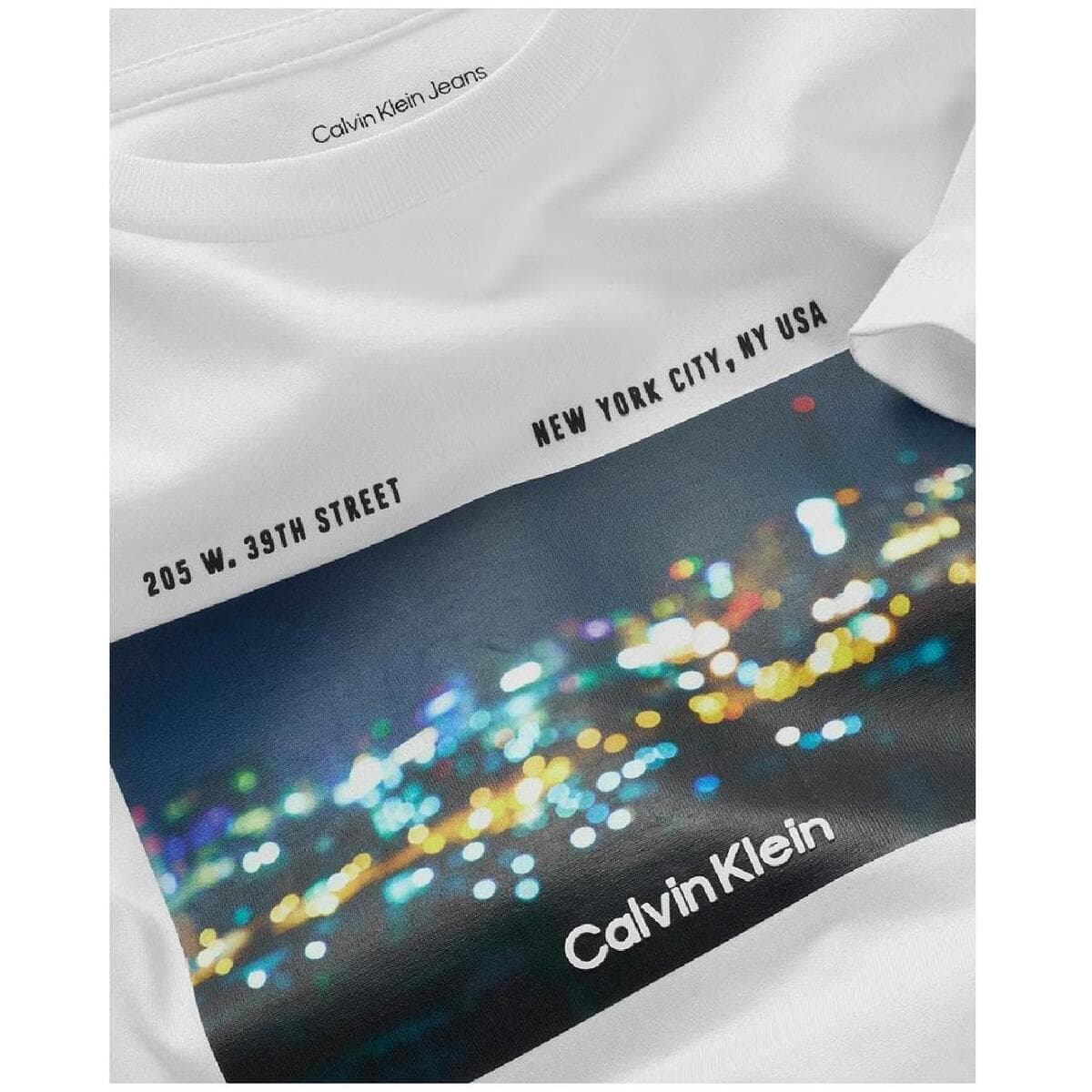 Boys' T-Shirts Calvin Klein White
