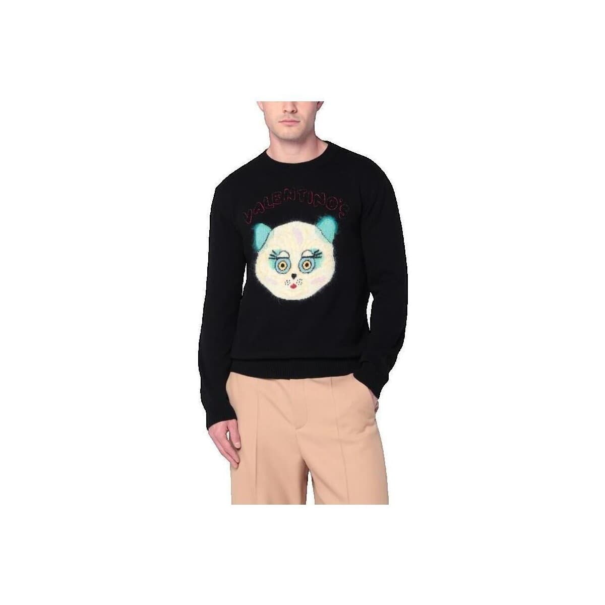 Men's Sweaters Valentino Bags Black